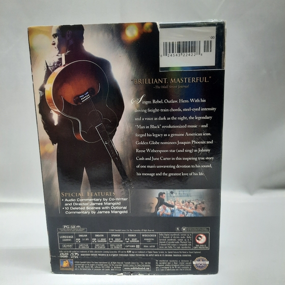 WALK THE LINE Widescreen - 2006 DVD w/ SLIPCASE - NEW SEALED - Picture 3 of 5